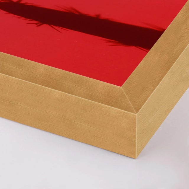 Rebel by Kara Buse Contemporary Photograph in Gold Frame Overall Size: 26.5x40 Frame Color: Gold