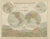 Antique Map of the World in Two Hemispheres with Rivers and Mountains, 1870 For Sale - Image 12 of 12