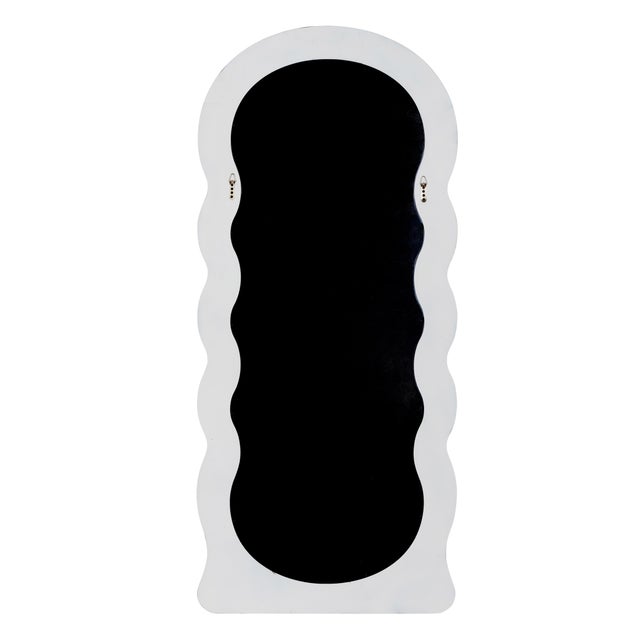 Modern Lana White Floor Mirror For Sale - Image 3 of 8