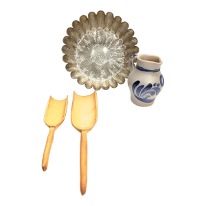 Vintage Kitchen Decor Utensils Set/4