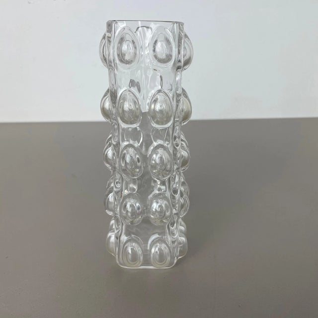 German Bubble Vases by Wilhelm Braun-Feldweg for Hirschberg, 1960s, Set of 2 For Sale - Image 15 of 18