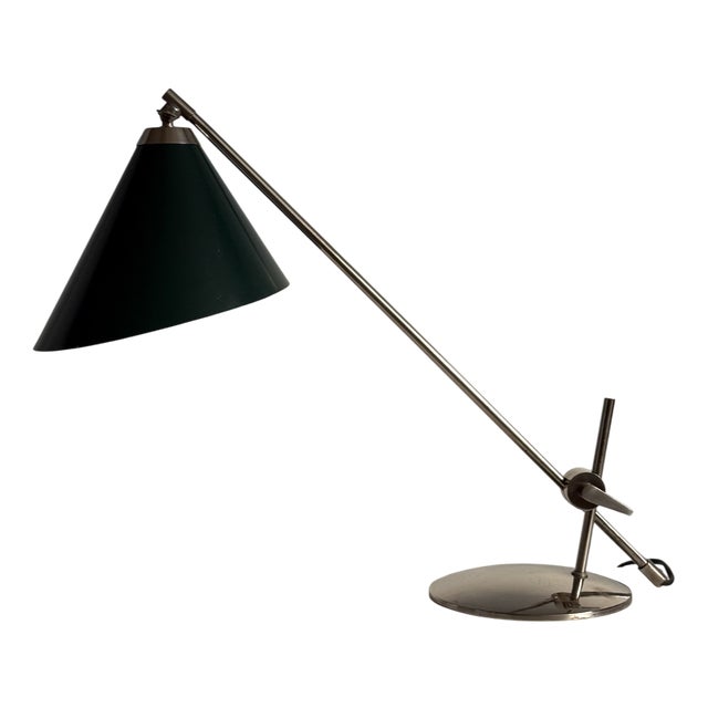 Adjustable Table Lamp by Th. Valentines for Poul Dinesen, Denmark, 1960s For Sale