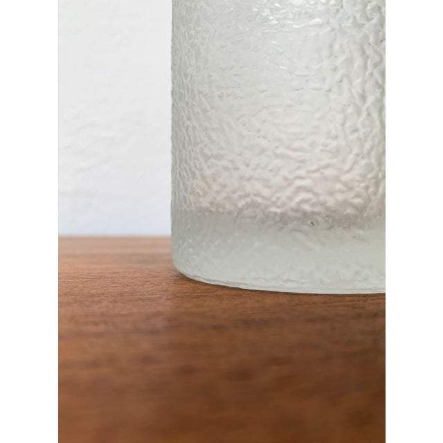 Vintage French Glass Spike Vase, 1970s For Sale - Image 17 of 18