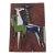 1960s Helmut Schäffenacker Wall Plaque- 3 Horses on Red For Sale