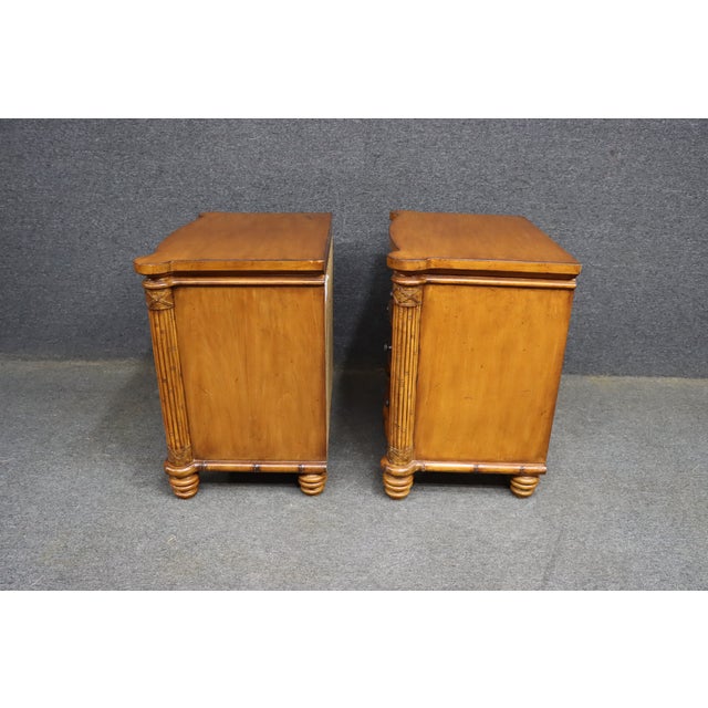 Tommy Bahama Home Island Estate Plantation Nightstands — Pair For Sale - Image 14 of 17