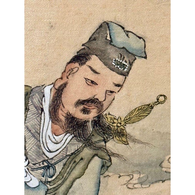 Chinese Export, Hand-Painted Figural Scenes, Rosewood Frames, China, 19th C. For Sale - Image 17 of 18