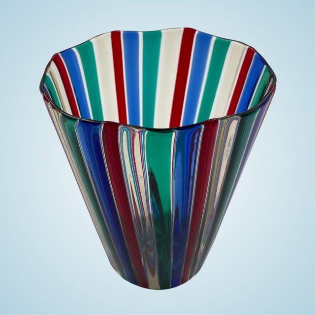 Murano Glass Vase by Gio Ponti for Venini, 1960s For Sale - Image 3 of 10