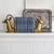 Mid Century Ibex Brass Bookends For Sale - Image 6 of 10