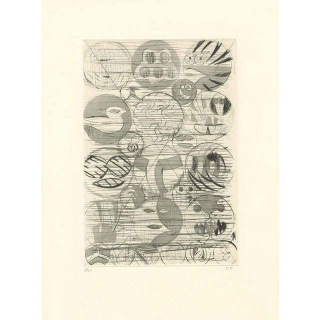 Yuichi Yokoyama Untitled, 2018 Drypoint and aquatint on BFK Rives Edition of 20 copies Signed and numbered by the artist...