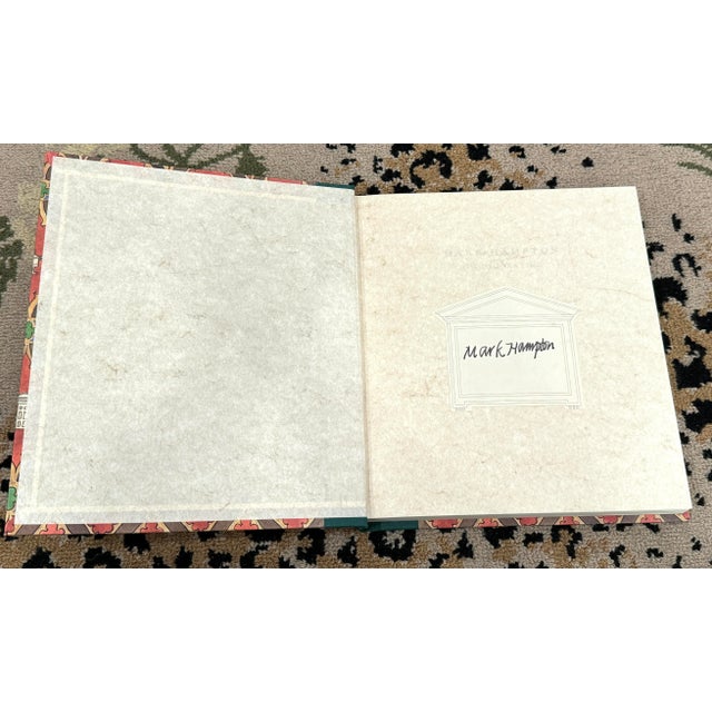 Textile Signed First Edition Mark Hampton “On Decorating” Book For Sale - Image 7 of 8