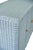 Wood Matthew Izzo Home Beatrice Light Blue Rattan Four Door Cabinet With Brass Hardware For Sale - Image 7 of 9