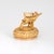 Victorian Antique Figural Deer & Fawn Pendant Fob Charm 19k Gold Portuguese Animal Jewelry For Sale - Image 3 of 5