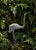 Metal Vintage Cast Iron Crane Garden Statue For Sale - Image 7 of 12
