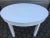 Art Deco White Oval Dining Table, 1940s For Sale - Image 6 of 14