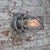 1950s Vintage Industrial Clear Glass Flush Mount Ceiling Light from Industria Rotterdam For Sale - Image 5 of 9