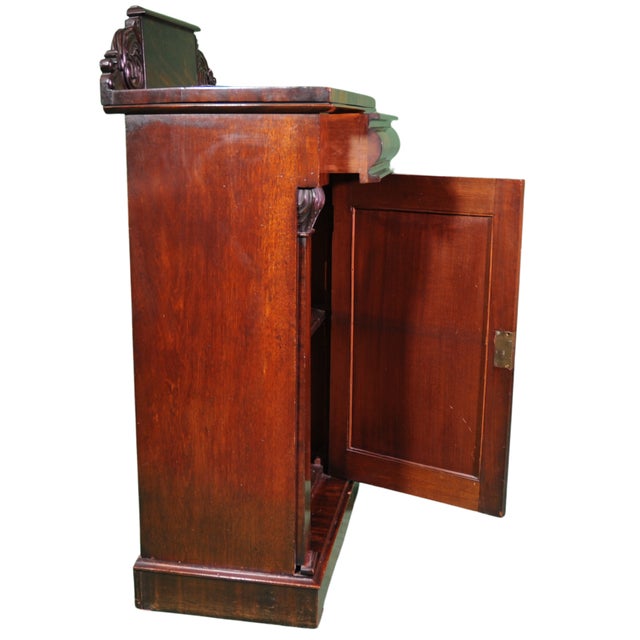 Late Empire Style Mini Bar Cabinet For Sale - Image 5 of 9