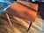 Mid-Century Modern Poul Hundevad for Hundevad & Co. (Hu) Expanding Teak Dining Table and Two Matching Woven Paper Cord Chairs. Made in Denmark. For Sale - Image 12 of 14