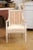 1900s Swedish Gustavian Style Painted Wood Armchairs with Carved Aprons - A Pair For Sale - Image 4 of 11