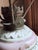 Vintage, 1960s Victorian Gone With the Wind Style Mini Oil Lamp For Sale - Image 9 of 13
