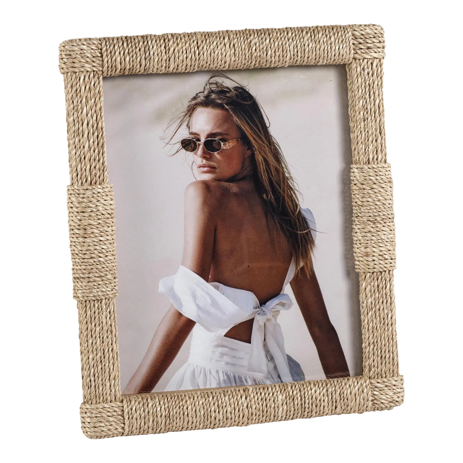 Faenza Abaca Rope Photo Frame, 8