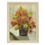 Gray English Vintage Framed Floral Still Life Painting For Sale - Image 8 of 8