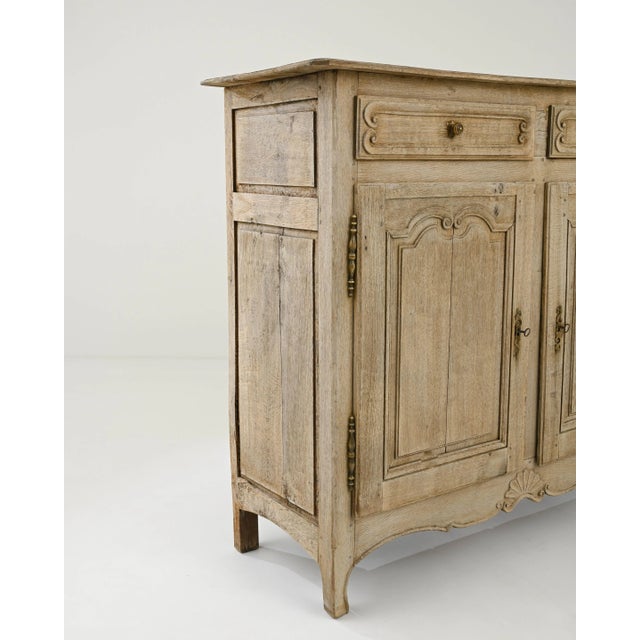 19th Century French Provincial Oak Buffet For Sale - Image 11 of 12