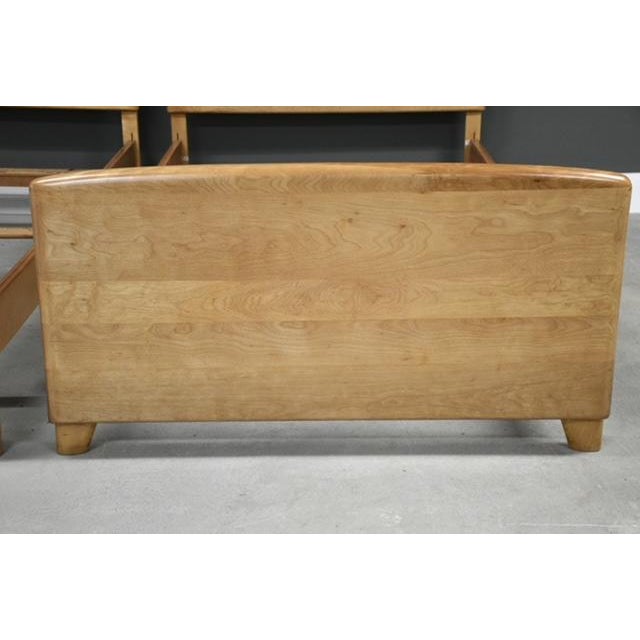 1950s Refinished Twin Beds by Heywood Wakefield - A Pair For Sale In Boston - Image 6 of 8