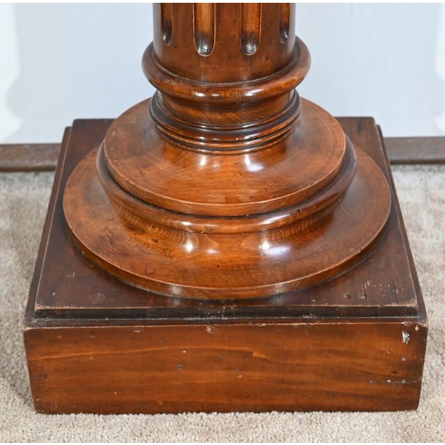 Louis XVI Style Beech Column, 1900s For Sale - Image 9 of 17