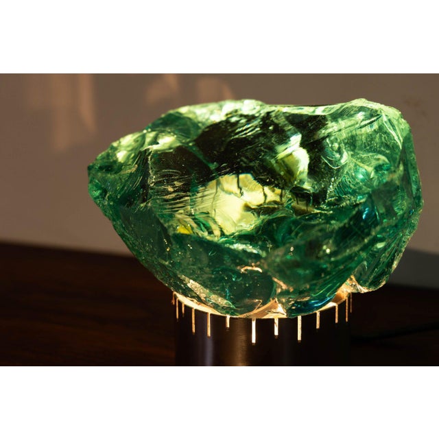 1960s Table Lamp attributed to Max Ingrand for Saint Gobain, France, 1960 For Sale - Image 5 of 18