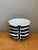 Vintage Italian Zebra Striped Cache Pot For Sale - Image 10 of 13