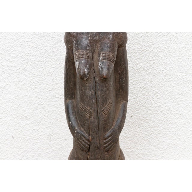 19th Century Antique Baule Female Figure W/Serene Expression For Sale - Image 5 of 12