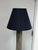Black Restoration Hardware 19th Century Zinc Column Table Lamp For Sale - Image 8 of 12