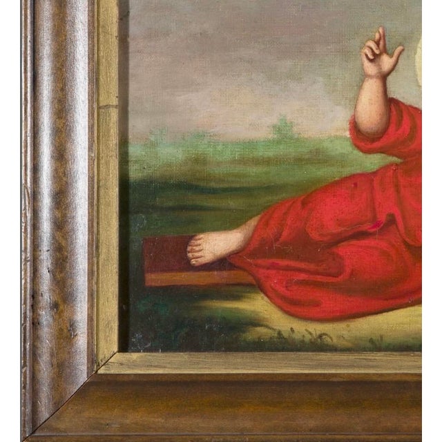 19th century jacques-émile lafon french signed and dedicated religious painting a beautiful, rare and important painting...
