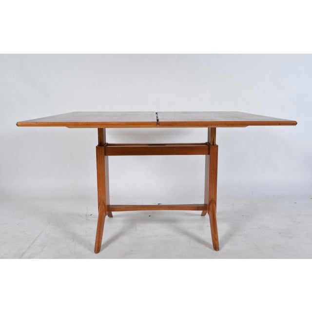 Mid-Century Teak Metamorphic Dining Coffee Table by Wilhelm Renz, Germany, 1950s For Sale - Image 11 of 18