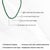 Estate 60 Ct Natural Green Onyx Beads Single Strand Necklace With Silver Clasp, 16 Inch For Sale - Image 11 of 15