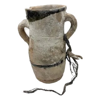 Antique Moroccan Terracotta Vessel For Sale
