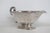 Mid 20th Century Metal Gravy Boat Silver Plated Sauce Serving Dish With Scrollwork Handle For Sale - Image 15 of 15