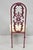 Vintage Hollywood Regency Victorian Style Red Cast Metal Dining Chairs Set of 4 For Sale - Image 14 of 16