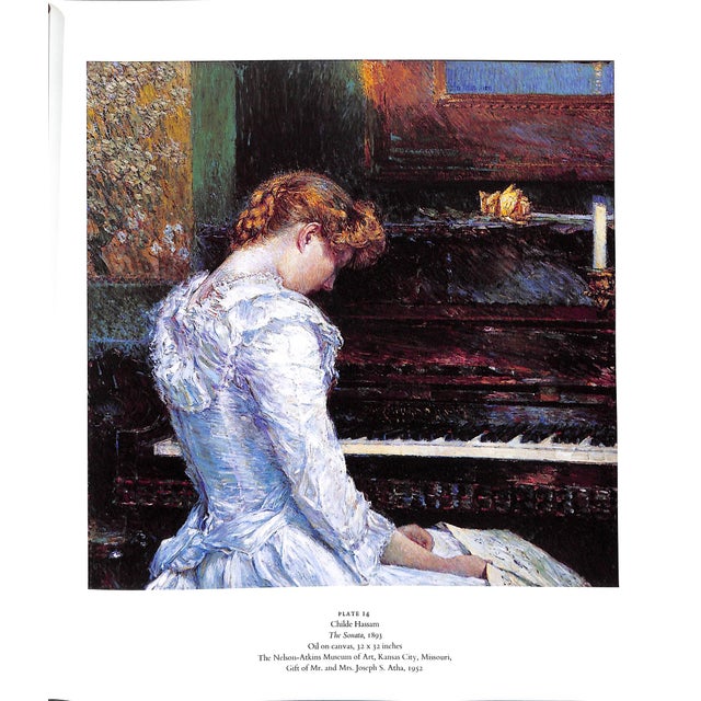 "Childe Hassam an Island Garden Revisited" 1990 Curry, David Park For Sale - Image 9 of 9