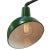 Vintage Industrial Green Enamel Cast Iron Wall Lights, 1950s For Sale - Image 4 of 6