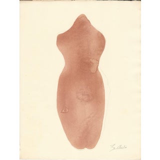 Rodin, Nude, Frontispiece of Le Jardin des Supplices, 1902, Original Lithograph For Sale