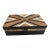 Marquetry Inlayed Covered Moderne Box For Sale