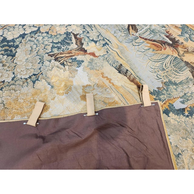 Verdun Mid 20th Century French Tapestry of Landscape For Sale - Image 4 of 11