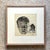Vintage MCM Signed Sci-Fi Male Portrait Ink Drawing For Sale - Image 11 of 13