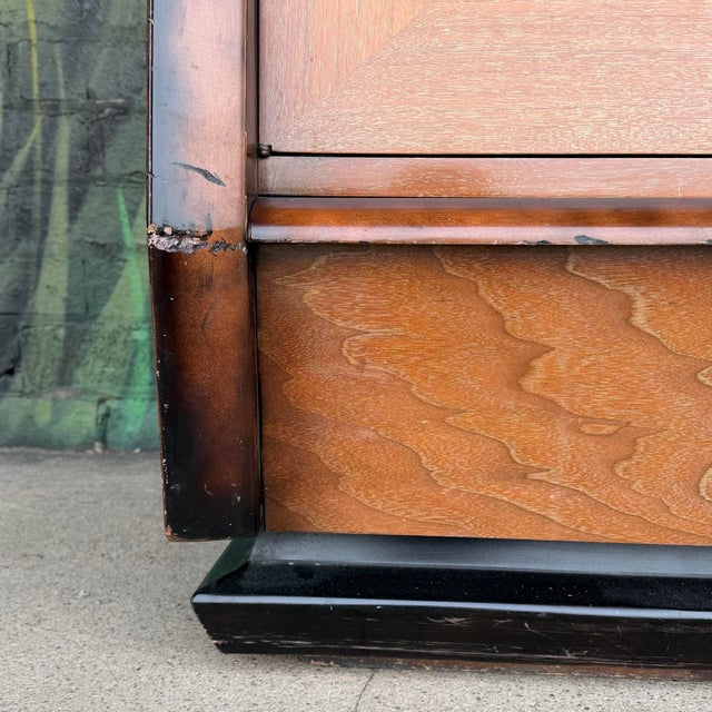 James Mont Style 9 Drawer Dresser Mid Century Modern For Sale - Image 11 of 12