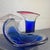 Paul Kedelv Mid 20th Century Flygsfors Coquille Glass Bowl & Vase Set- 2 Pieces For Sale - Image 4 of 7