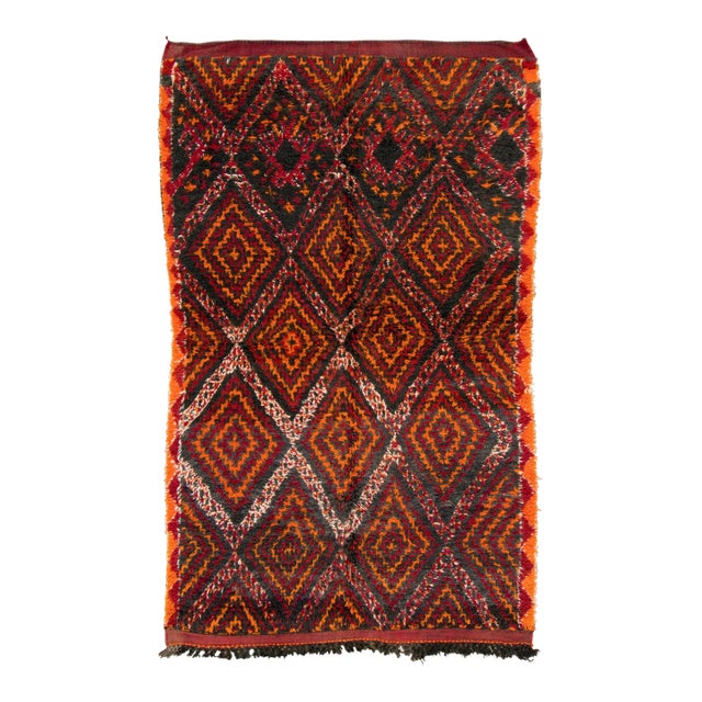 Vintage Moroccan Berber Wool Rug by Rug & Kilim, 1950-1959 For Sale