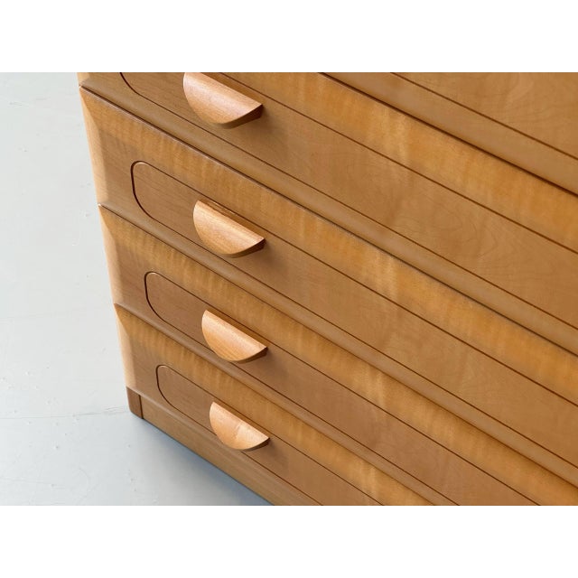 Chest of Drawers in Cherry Wood, 1990s For Sale - Image 6 of 16