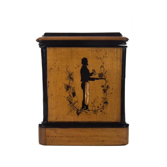 Brown 19th C. Antique English Wooden Box For Sale - Image 8 of 9
