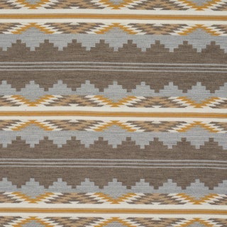 Schumacher Monsoon Fabric In Neutral For Sale